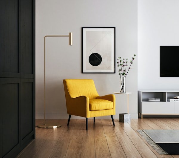 Architectural living interior